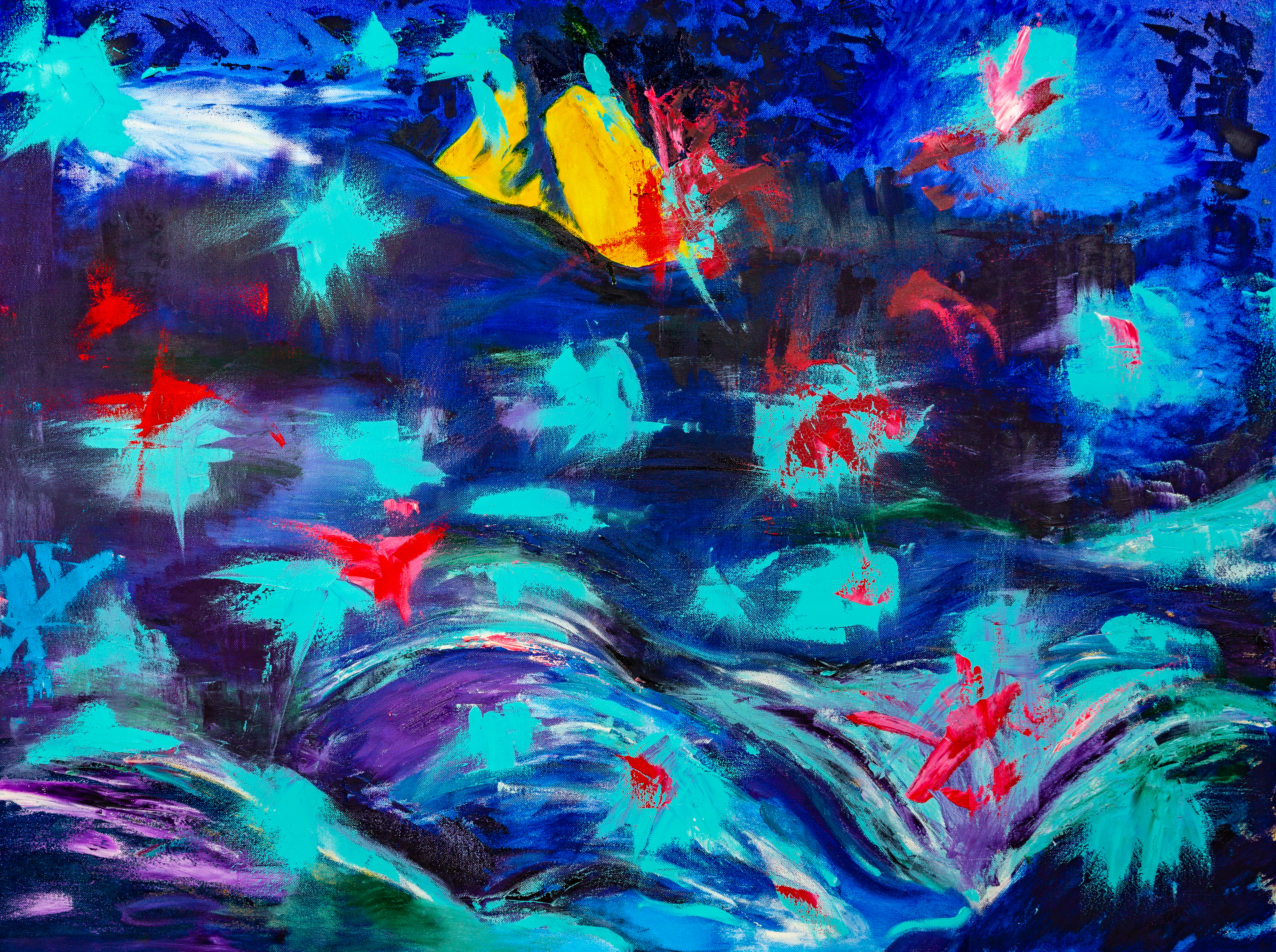 Abstract 1, oil, 2017