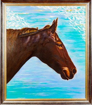 Horse, pt 2. Oil, 2016