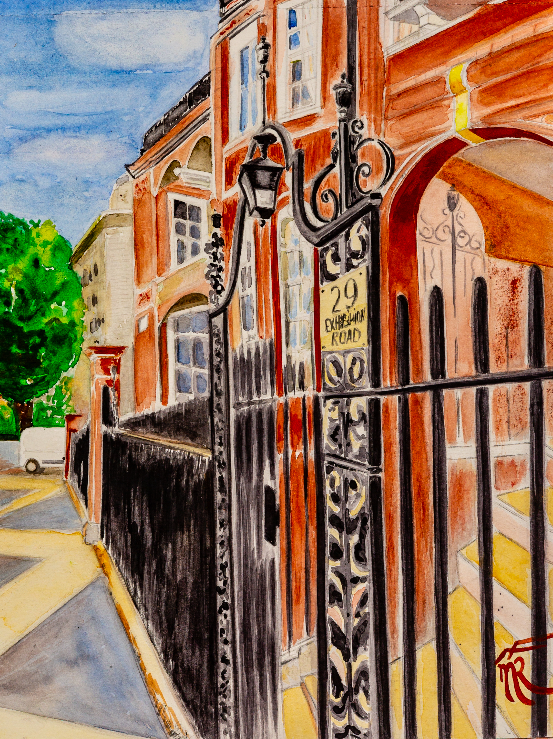 London exhition road 29 1, watercolor, 2018.jpg