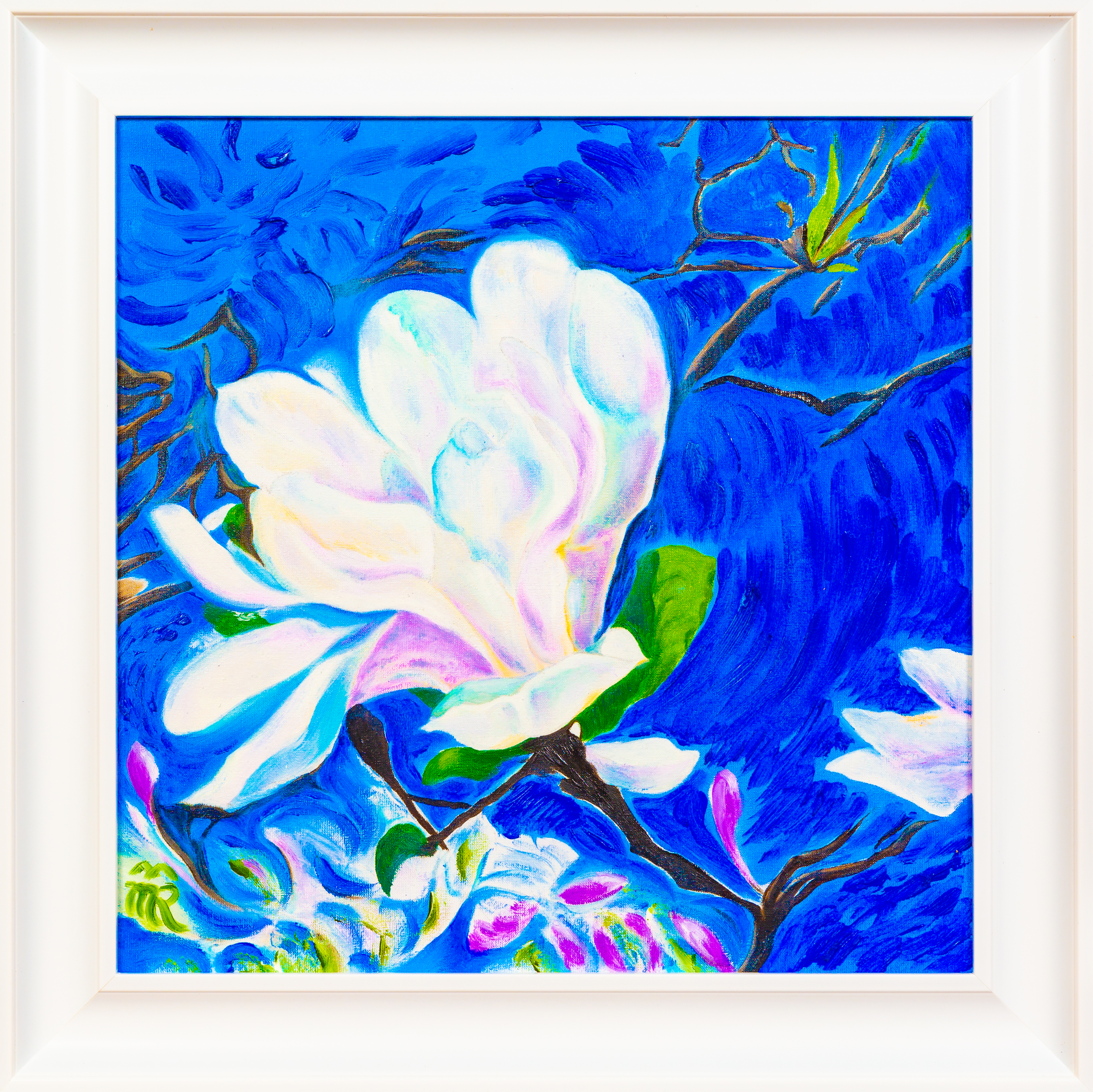 Magnolia 2, oil, 2018