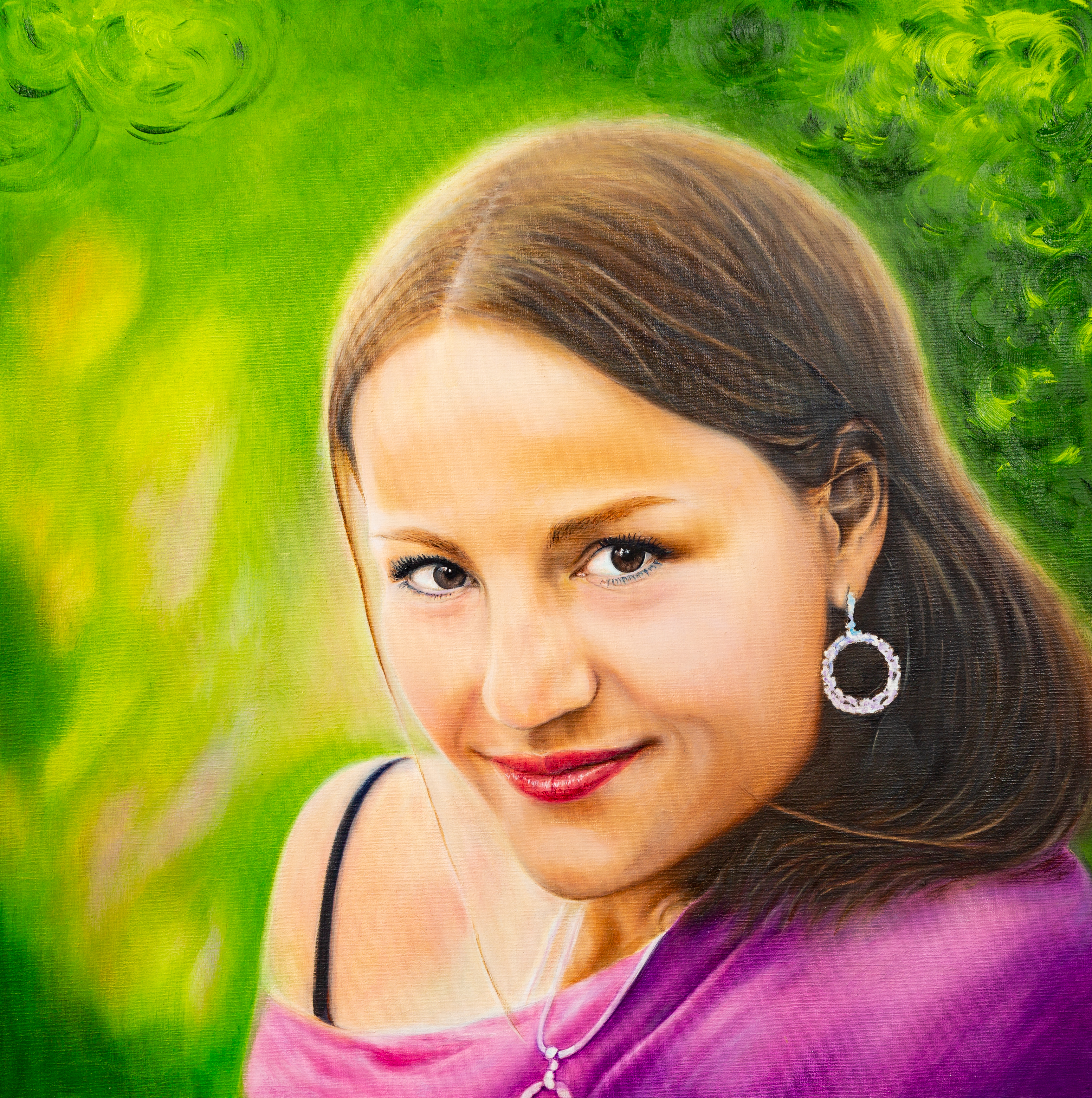 Sasha, oil and canvas, 2018