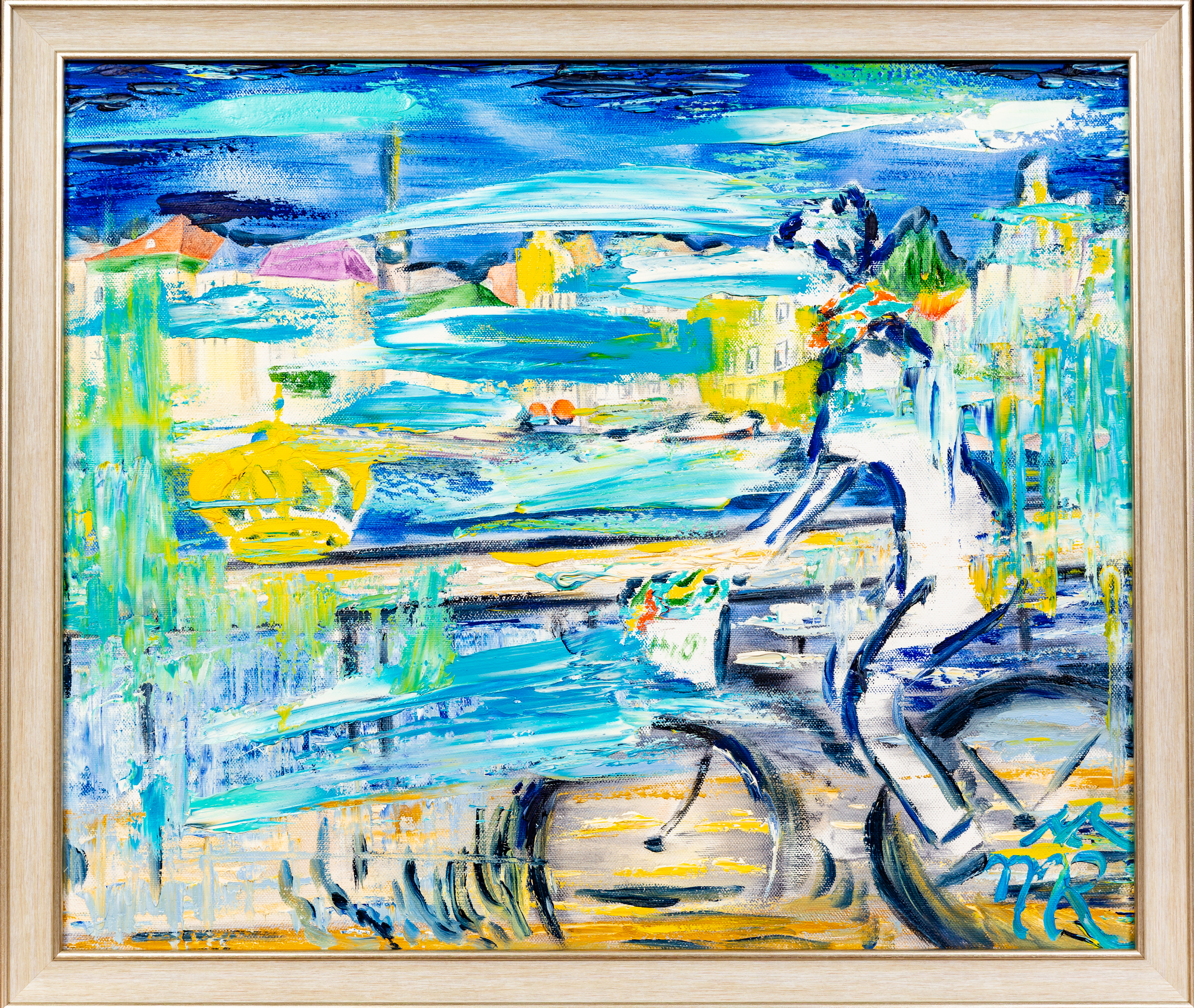 Stockholm. Oil, 2017