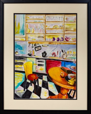 Universe 1, watercolor, 2017