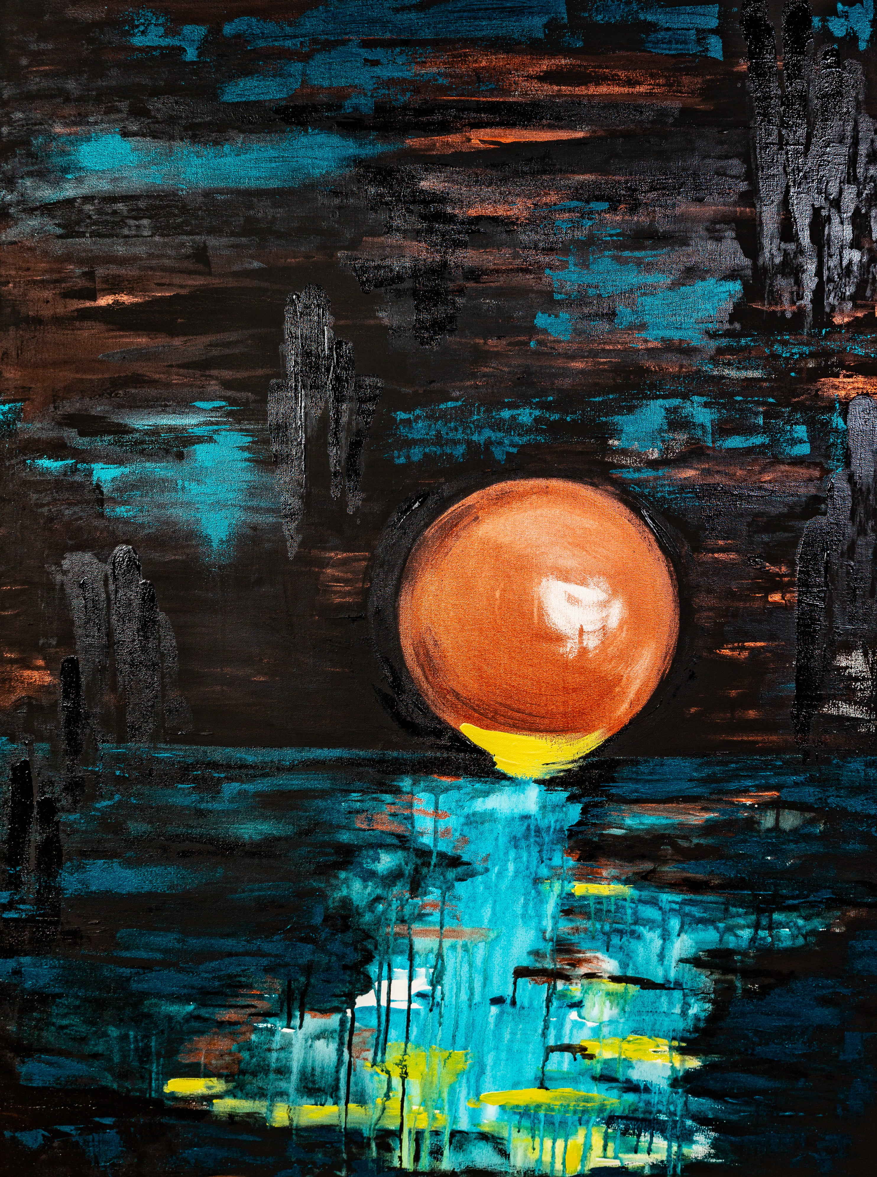 Unnamed, Acrylic and canvas; 2015