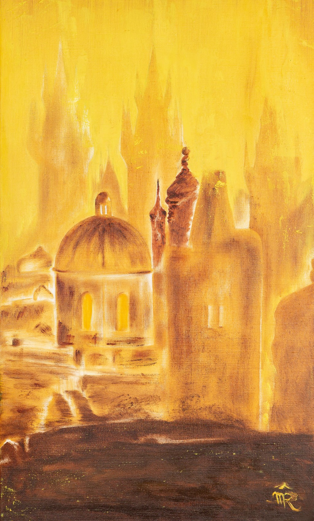 Sunrise. Prague Cities